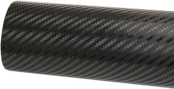 NewL Rollo de Vinilo de Fibra de Carbono 3D con Película Adhesiva Sin Burbujas y Herramientas de Instalación (Negro, 30cm x 150cm) - Image 2