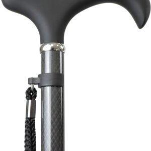 KMINA Pro - Bastones Plegables para Mayores, Fibra de Carbono, Mujer, Extensible Hombres, Ancianos Ligero