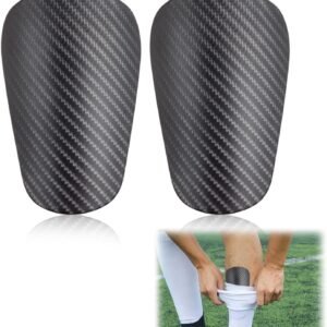 Mini Espinilleras Futbol, Gris Oscuro Mini Espinilleras Extra Jóvenes y Adultos, Equipo Deportivo de Espinilleras para Hombres, Mujeres, Niños y Niñas, Mini Espinilleras Futbol